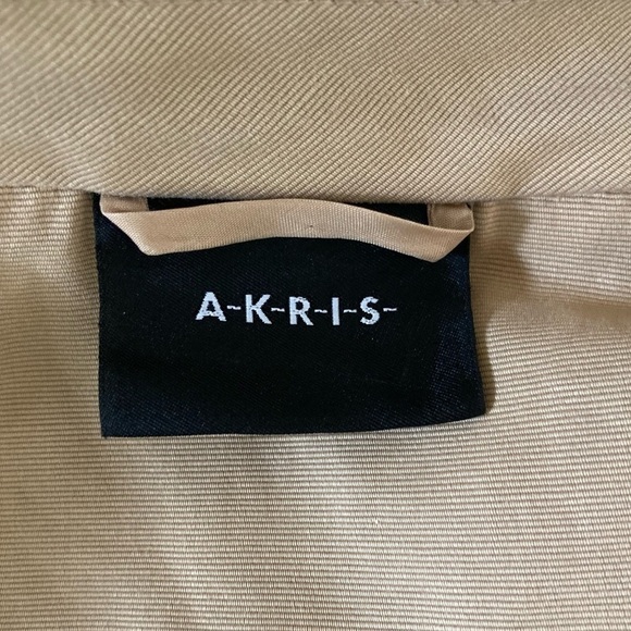AKRIS Trench Jacket Coat adjustable to 3/4 length Option - Picture 9 of 11